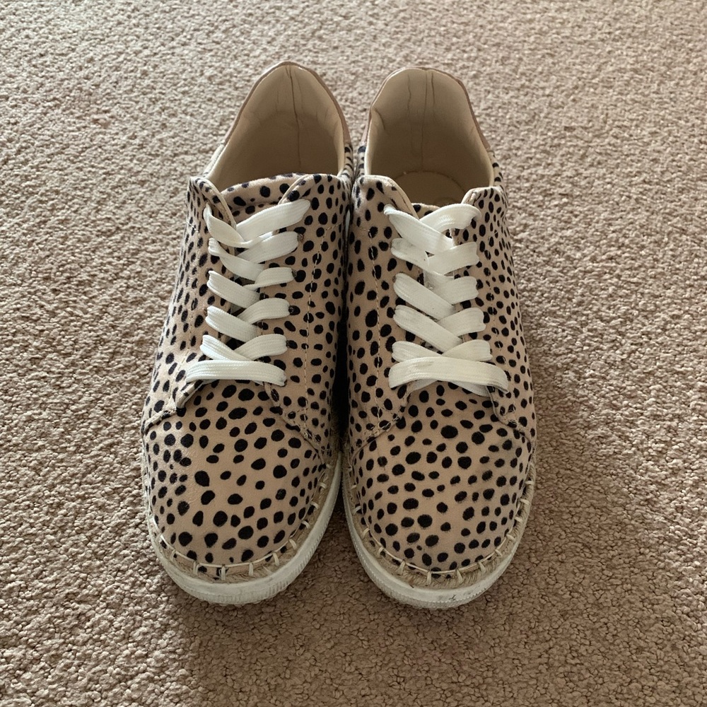 Leopard print sneakers